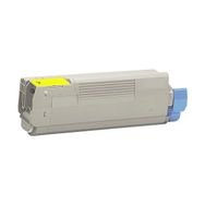 Oki C532 46490629 Yüksek Kapasiteli Sarı Muadil Toner