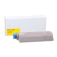Oki C710-44318621 Sarı Muadil Toner
