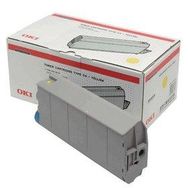 Oki C810 830 Sarı Yellow Renkli Laser Jet Muadil Toner