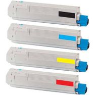 Oki C822-44844628 Siyah Muadil Toner