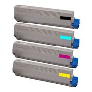 Oki C822 Kırmızı Muadil Toner