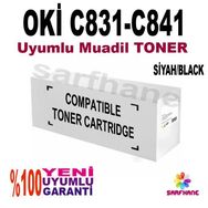 Oki C831 C841 Siyah Muadil Toner