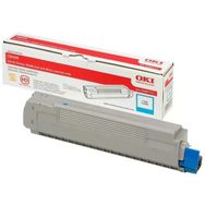 Oki C8600-43487723 Mavi Orjinal Toner