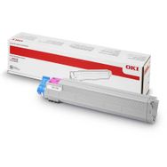 Oki C9655 43837134 Orjinal Kırmızı Toner