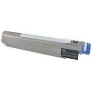 Oki C9655-43837136 Siyah Muadil Toner