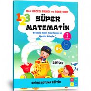 Okul Oncesi, Birinci Sinif ve Ikinci Sinif Süper Matematik Kitap Seti Enine Boyuna Eğitim