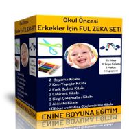 Okul Öncesi Erkekler İçin Ful Zeka Seti 15 Kitap