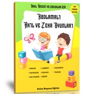 Okul Öncesi Kodlamalı Akıl ve Zeka Oyunları Kitabı Enine Boyuna Eğitim