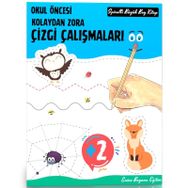 Okul Öncesi Kolaydan Zora Çizgi Enine Boyuna Eğitim