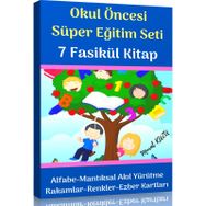 Okul Öncesi Süper Eğitim Seti 7 Fasikül Kitap