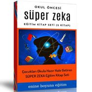 Okul Öncesi Süper Zeka Kitap Seti 2 Spiralli Kitap