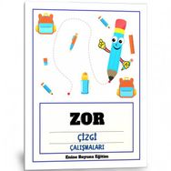 Okul Öncesi Zor Çizgi Enine Boyuna Eğitim