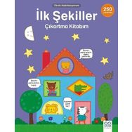 Okula Hazırlanıyorum - İlk Şekiller Çıkartma Kitabım - kollektif