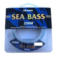 Okuma Sea Bass Nylon Moss 250 mt 0.41 mm Green Color Olta Misinası