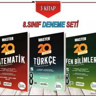 Okyanus Yayınları 8. Sınıf Master Deneme Seti 3 Kitap