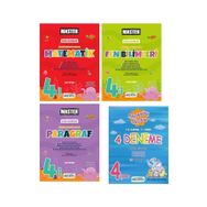 Okyanus Yayınları PRTK978625564 4. Sınıf Master Matematik + Fen Bilimleri + Paragraf + Paket Deneme Seti