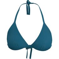 Olaian Kadın Üçgen Bikini Üstü - Mavi - Dokulu - MAE - 40