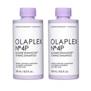 Olaplex No:4-P Blonde Enhancer Toning 2x250 ml Mor Şampuan