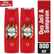 Old Spice Bearglove 2x400 ml Duş Jeli