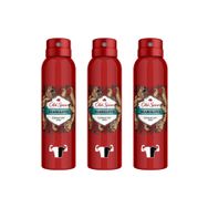 Old Spice Bearglove 3x150 ml Sprey Deodorant