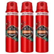 Old Spice Bearglove 3x150 ml Sprey Deodorant
