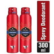 Old Spice Captain 2x150 ml Sprey Deodorant