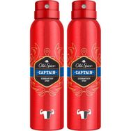 Old Spice Captain 2x150 ml Sprey Deodorant