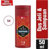 Old Spice Captain 5x50 ml Duş Jeli