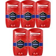 Old Spice Captain 5x50 ml Stick Deodorant