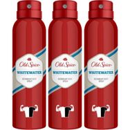 Old Spice Whitewater 3x150 ml Sprey Deodorant