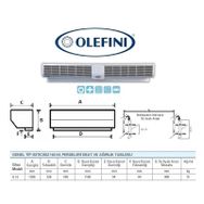 Olefini K14 Isıtıcısız Hava Perdesi