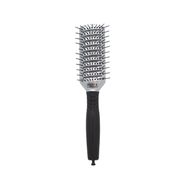 Olivia Garden Essential Style Tunnel Nylon Bristles Silver Fırça