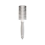 Olivia Garden Expert Blowout Vent Boar Nylon White Grey 30 mm Fön Fırçası