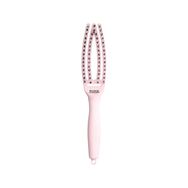 Olivia Garden Fingerbrush Care Iconic Boar & Nylon Pastel Pink S Fırça