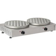 Omake PNK03.E21 37 Bölmeli Çiftli Pankek Makinesi, Elektrikli - Gri