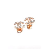 Omar Silver CC Zirkon Taşlı Rose 925 Ayar Gümüş Küpe