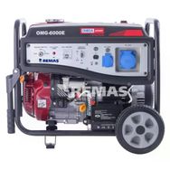 Omega OMG-6000E 6 kVA Monofaze Marşlı Benzinli Jeneratör