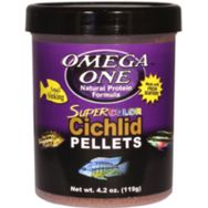 Omega One Super Color Cichlid Small Pellets 270 ml 119 gr Balık Yemi