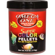Omega One Super Color Small Pellets 1000 ml 460 gr Balık Yemi