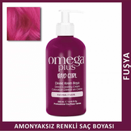 Omega Plus Bad Girl Fuşya Amonyaksız Renkli 250 ml Saç Boyası