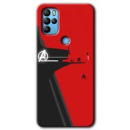 Omix X500 Avengers Tower Baskılı Uyumlu Silikon Kılıf