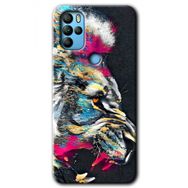 Omix X500 Colorfull Aslan Baskılı Uyumlu Silikon Kılıf