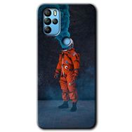 Omix X500 Smoke Astronot Baskılı Uyumlu Silikon Kılıf