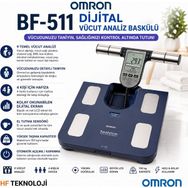 Omron BF-511 Dijital Vücut Analiz Baskülü-Lacivert
