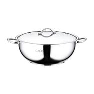Oms 2006 Silver Çelik 30x10 cm Basık Tencere