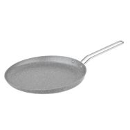 Oms 24 cm Gri Granit Krep Tava