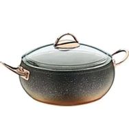Oms 26 cm Granit Derin Küre Tencere