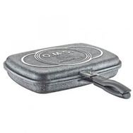 Oms 3215 Gri 36 x 26 x 9 cm Granit Balık Tavası