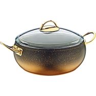 Oms Granit Gold 28 cm Küre Karnıyarık Pilav Tenceresi