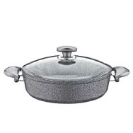 Oms OMS-3310 24 cm Granit Karnıyarık ve Pilav Tenceresi